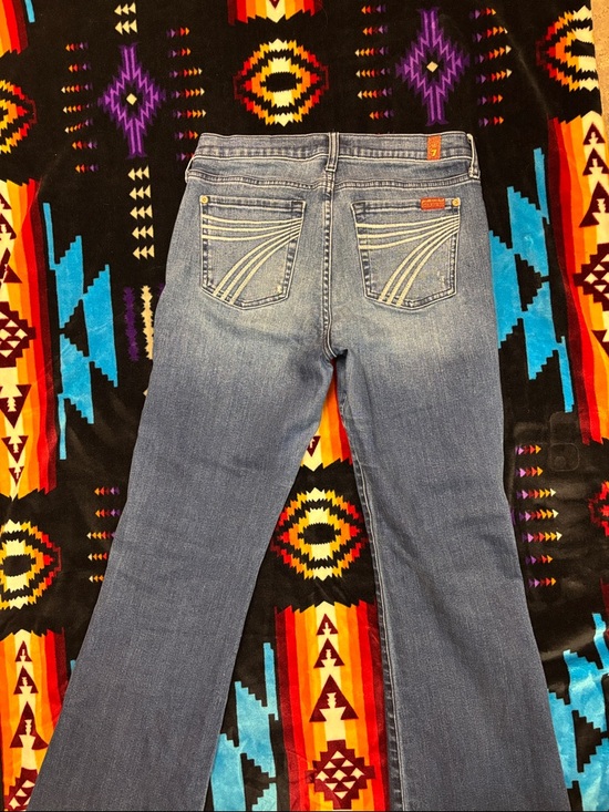 7 For All Mankind Women's Size 29 DOJO - Picture 3 of 8